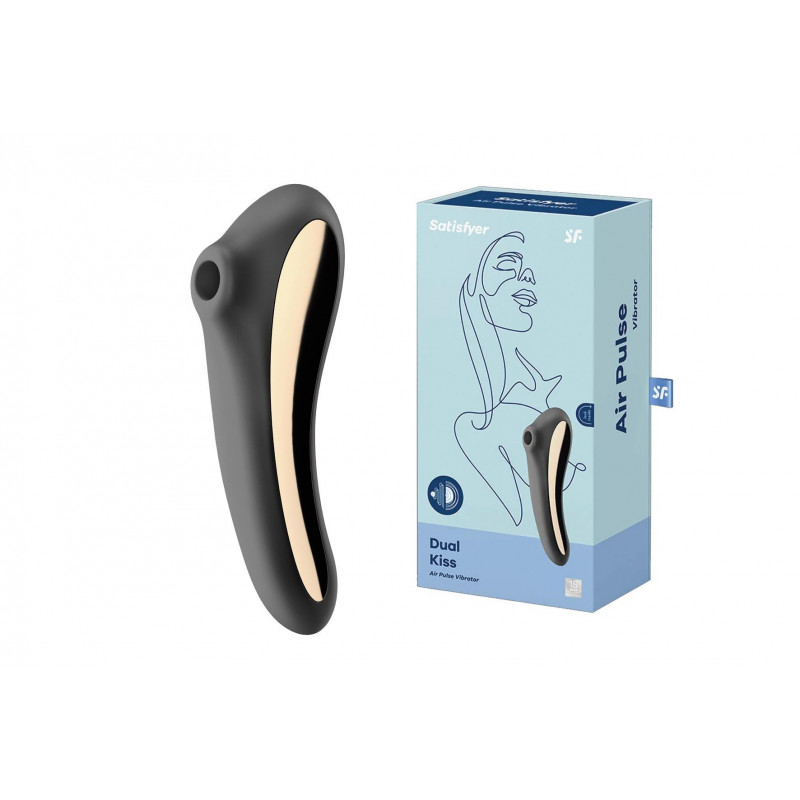 Wibrator stymulator powietrzny satisfyer dual kiss